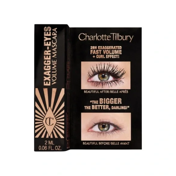 CHARLOTTE TILBURY Exagger-Eyes Volume Mascara - .06 oz NIB - Picture 2 of 6